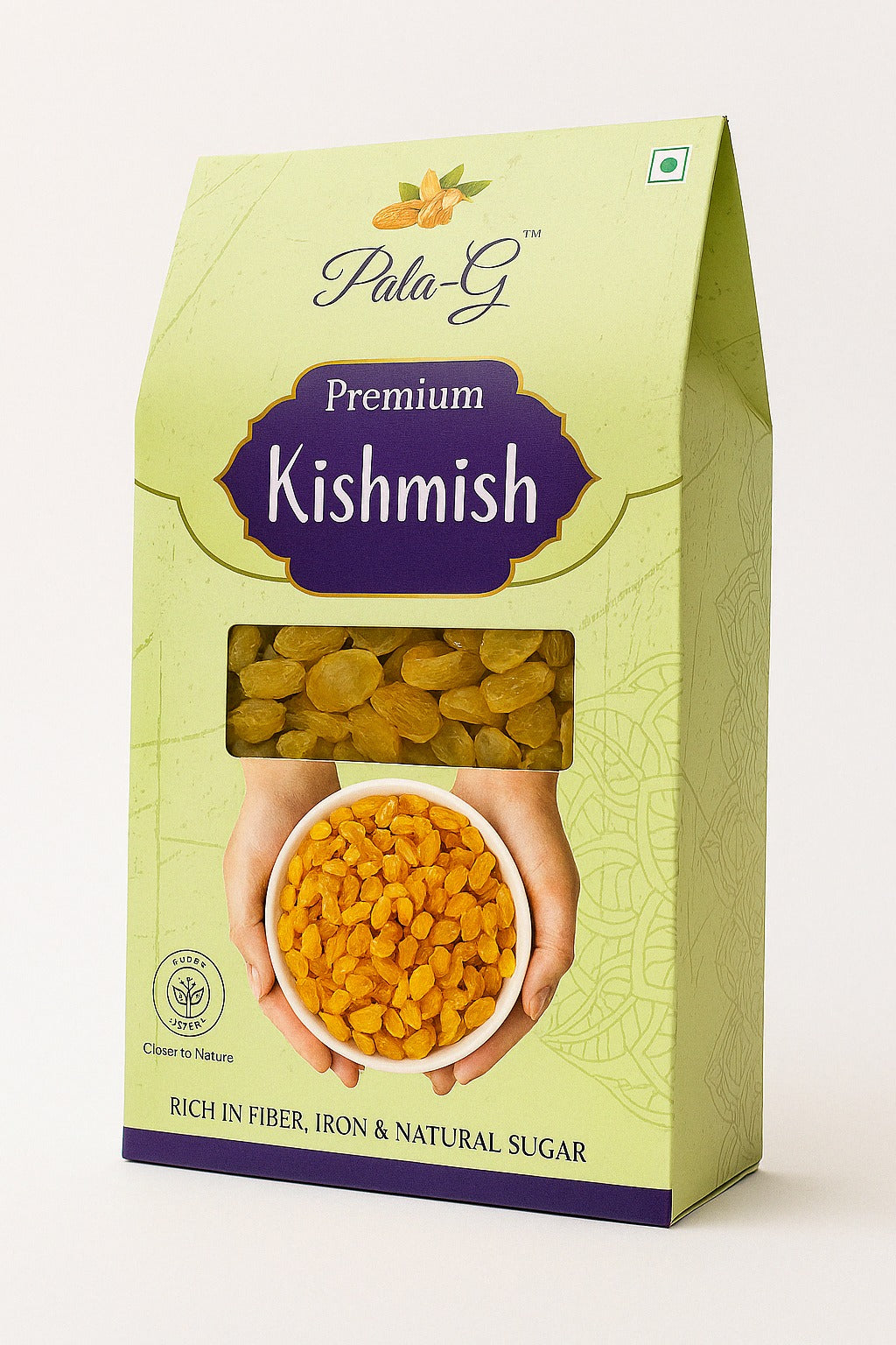 Premium Sun-Dried Raisins (Kishmish) 200g π | Naturally Sweet, Juicy & Healthy (Pack of 1)
