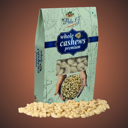 Premium Whole Cashew Nuts (Kaju) 200g 🥜 | Fresh, Crunchy & Handpicked | Healthy Snack (Pack of 1)