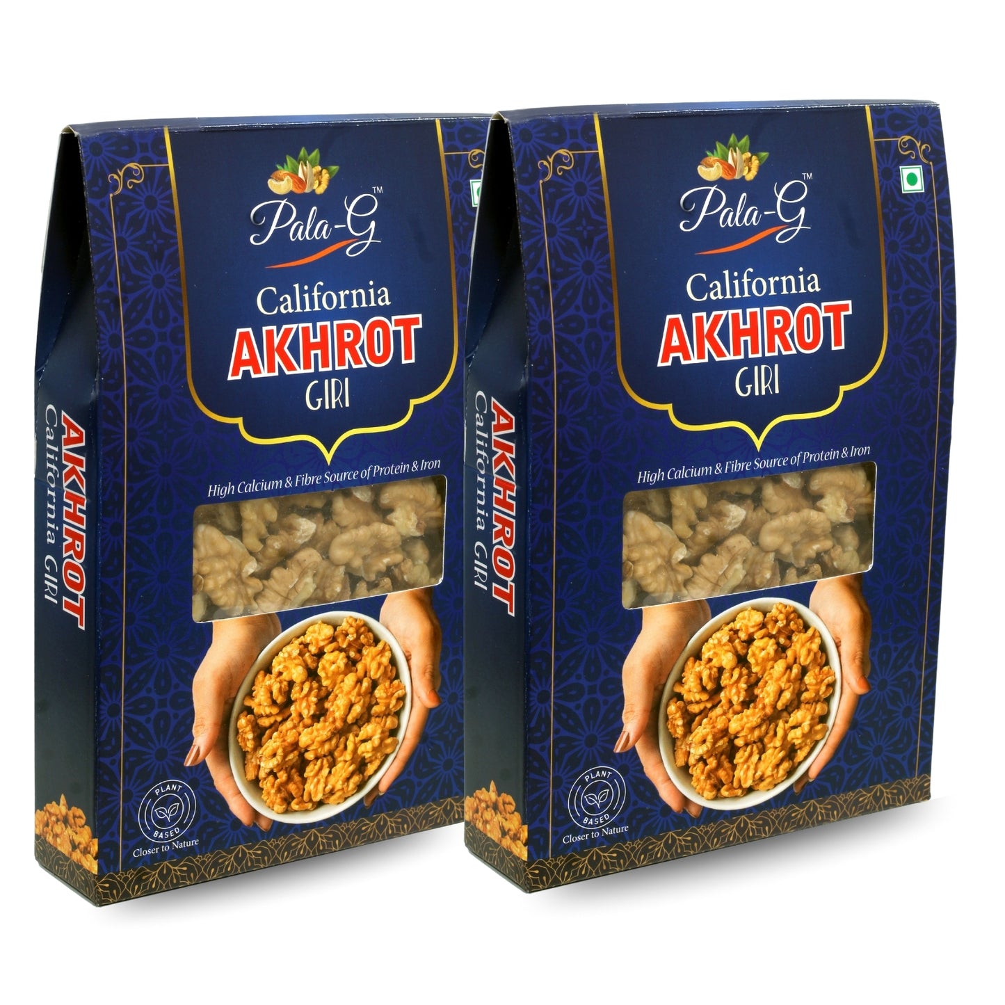 Premium Walnut Kernels (Akhrot Giri) 200g 🧠 | Fresh, Crunchy & Omega-3 Rich | Healthy Dry Fruit (Pack of 2x200g)