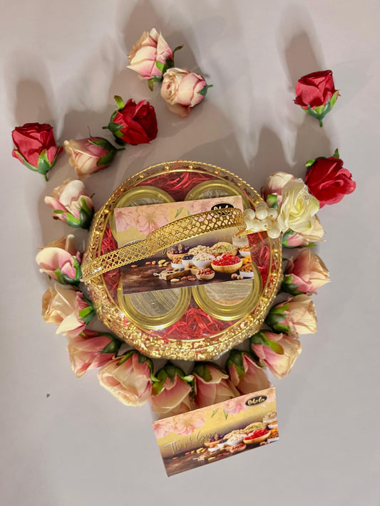 Premium Dry Fruit Gift Box | 4 Jar Hamper | Approx. 750–800g | Ideal for Festive & Corporate Gifting