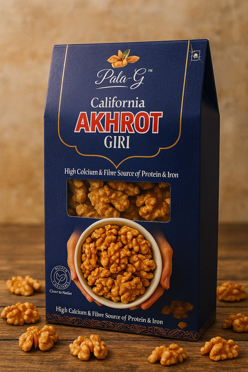 Premium Walnut Kernels (Akhrot Giri) 200g 🧠 | Fresh, Crunchy & Omega-3 Rich | Healthy Dry Fruit (Pack of 2x200g)